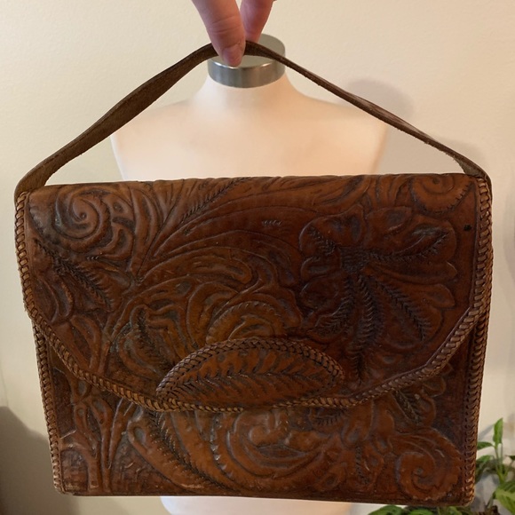 Handbags - Vintage western tooled handbag Handbags - Vintage western tooled handbag